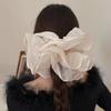 Эластичные шифоновые резинки для волос во французском стиле, большие жгуты для волос, женские резинки для волос, аксессуары для волос