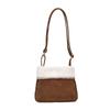 Lamb Wool Plush Bag Women's 2024 New Autumn and Winter Messenger Large-capacity Bucket Bag Versatile Shoulder Tote Bag