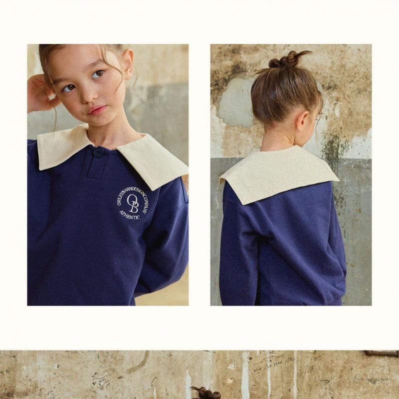 Свитшот Olivean Sailor с простым логотипом, темно-синий