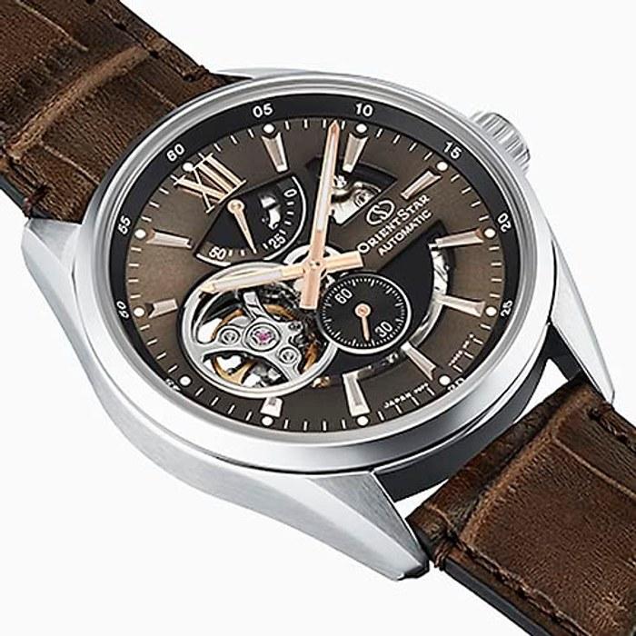 [Orient Star] Автоматические часы Modern Skeleton Механические Внутренняя японская гарантия 2 года Открытое сердце RK-AV0008Y Мужские Коричневые