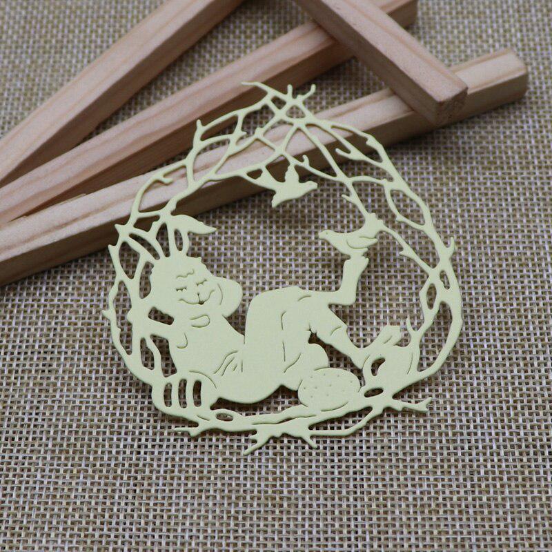 Новые животные кролик птица пасхальные яйца трафарет металлический трафарет для скрапбукинга практика практическое занятие своими руками