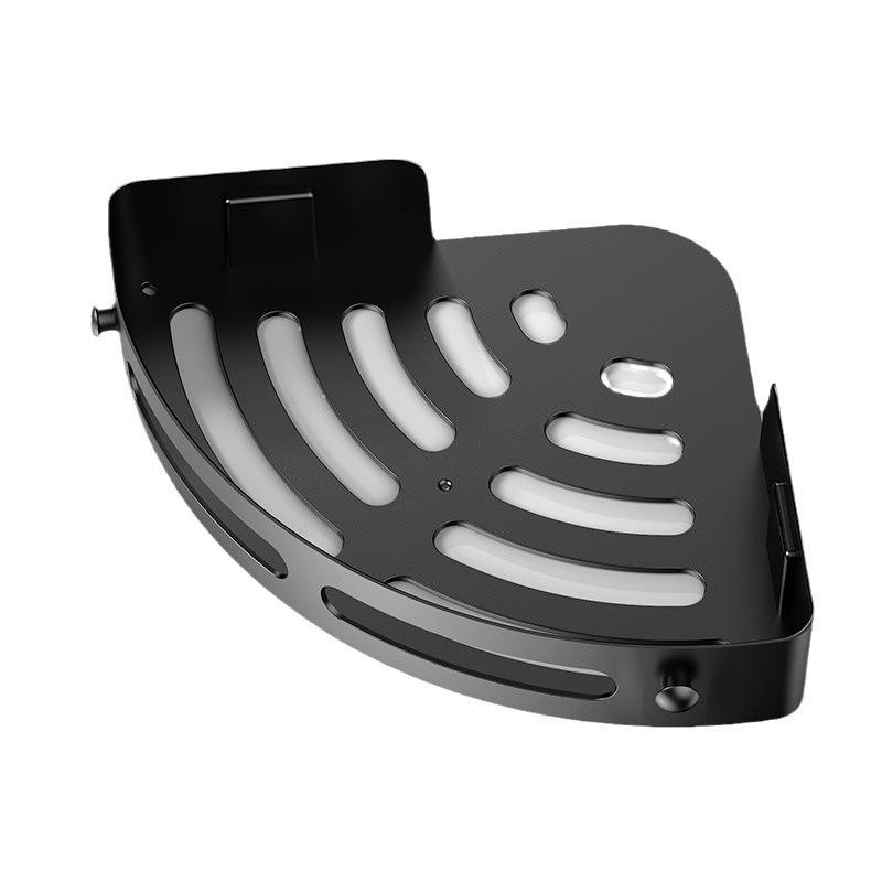 Угловая полка для ванной и держатель для полотенец без сверления