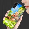 Чехол для телефона аниме G-Gintama для Samsung A25 A13 A33 5G A54 A36 A35 A56 A52 A14 Ударопрочный стеклянный чехол