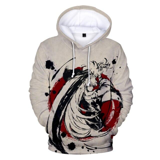 Anime Inuyasha 3d Print Hoodies Men Women Casual Fashion Sweatshirt Hoodie Harajuku Trendy Pullover Hip Hop Streetwear Tops