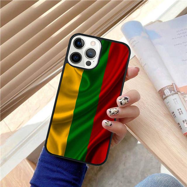 Чехол для телефона с флагом Литвы Для iPhone 17 Air 16 15 14 13 12 Pro Max 11 Pro Max Plus Coque Shell