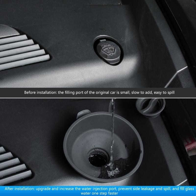 Автоматическая воронка для жидкостей, автомобильная воронка для замены жидкости, заправка для модели 3 Y, устойчивая воронка для жидкости