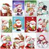 5D алмазная живопись Снеговик Алмазная вышивка Санта-Клаус картина со стразами вышивка крестиком распродажа комплект мозаики Рождественский художественный подарок