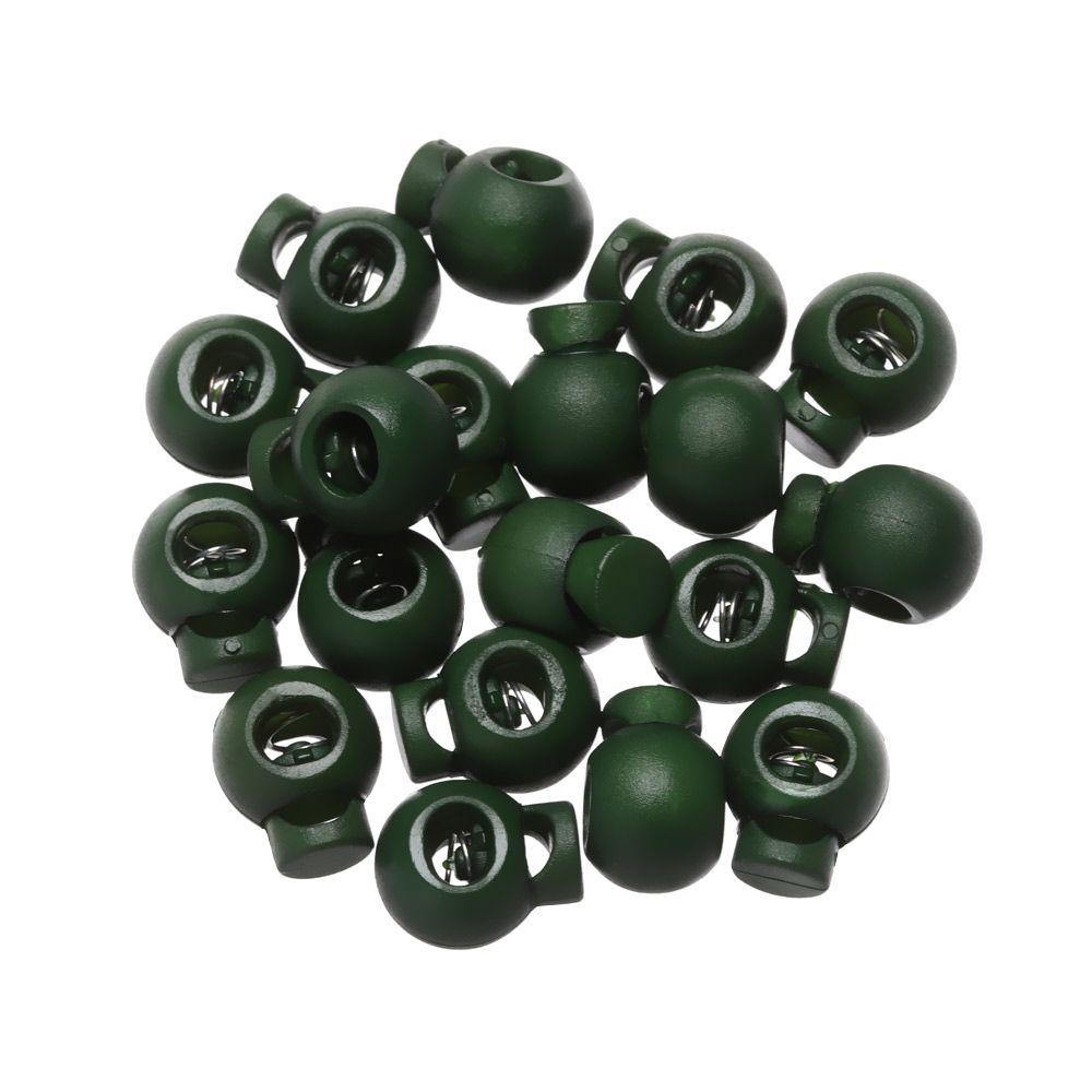 Multi-colors Sportswear Accessories DIY Plastic Stopper Apparel Shoelace Toggle Clip Cord Lock Bean