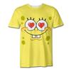 New Summer SpongeBob SquarePants Role Playing KId 3D Printed Casual Men's Women's Tshirts Children's Adult Parent Child T Shirts