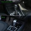For BMW 1Series 2 Series X1 F46 F48 F52 2015- Carbon Fiber Color ABS Gear Shift Knob Head Cover Trim Car