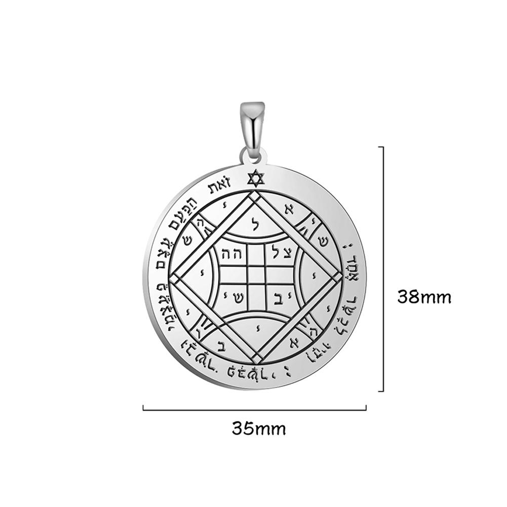 Dawapara DIY Аксессуары Пентакль Соломона Венеры Амулет Способствует и Укрепляет Дружбу Талисман Подвеска для Ожерелья
