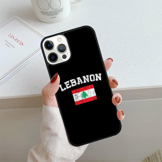 Lebanese Lebanon Flag Phone Case For iPhone 17 Air 14 15 16 13 12 Max Cover For Apple 14 15 16 11 Pro Max Plus Coque