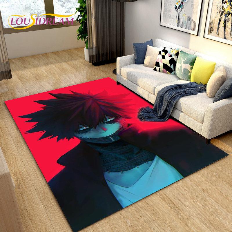 My Hero Academia, японский коврик в стиле аниме, коврик для гостиной, спальни, дивана, коврик для двери, детский нескользящий напольный коврик