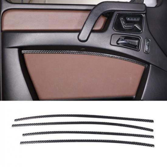 Carbon Fiber Car Inner Door Panel Tirm Strip For Mercedes G-class W463 2013-2018