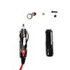 DC12V Cigarette Lighter Power Cord Connector for Mobile Devices Compatible with T-type Icom, Yaesu, Etc.