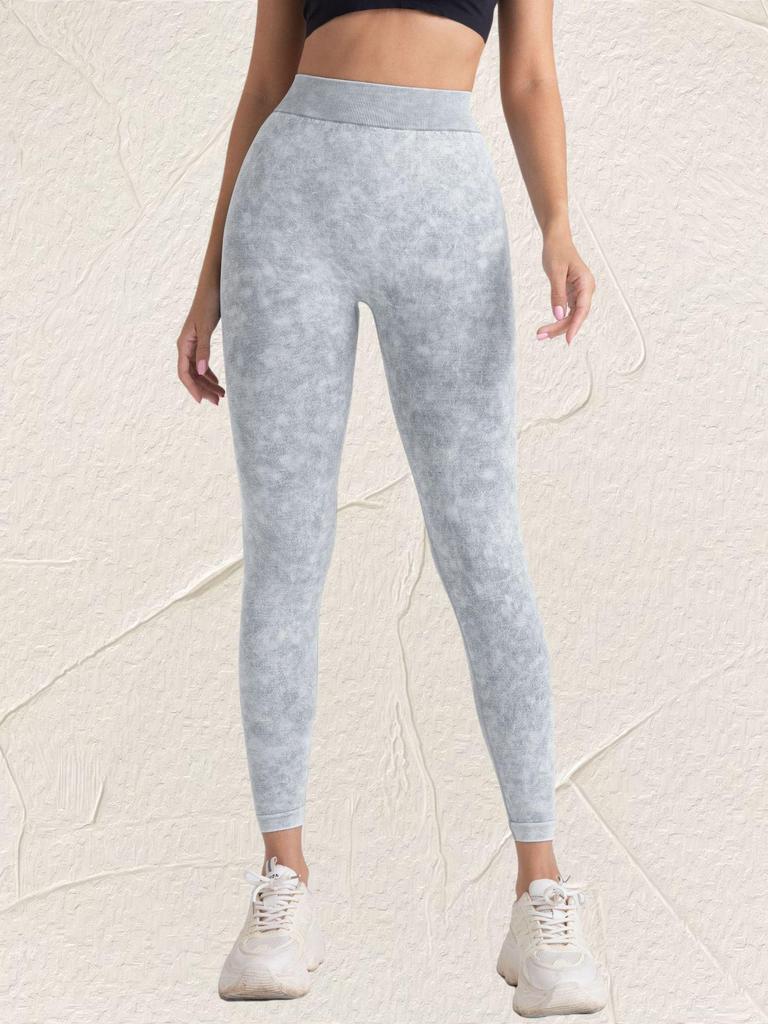 Бесшовные женские брюки для йоги с эффектом пескоструйной обработки - Персиковые, с эффектом подтяжки бедер, высокой эластичности, тайтсы для бега и спорта на открытом воздухе