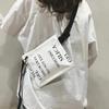 Женская сумка с имитацией осушителя, бумажные сумки на плечо Dupont, 2024, модная белая маленькая сумка через плечо с буквенным принтом, нагрудная сумка, кошелек для телефона