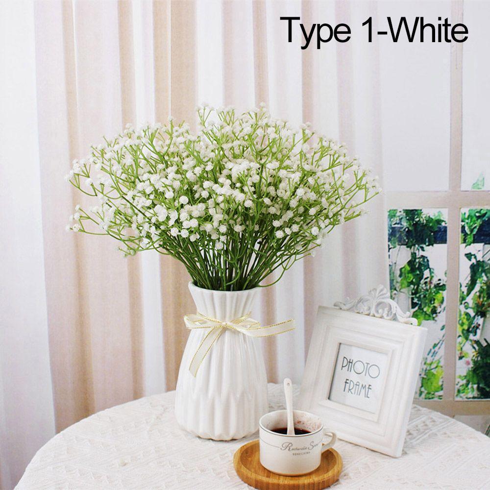 Праздничные принадлежности Искусственные растения 108 головок Искусственная гипсофила, похожая на живую цветочную композицию Baby Breath