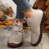 Brown PU Leather Flat Ankle Boots for Women 2024 Trend Lace Up High Top Sneakers Woman Comfy Soft Sole Casual Shoes Botas Mujer