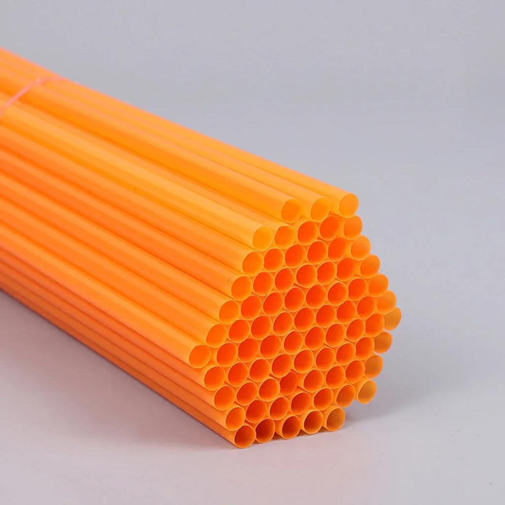 100 шт.-Разноцветные пластиковые трубочки для питья Гибкие Свадебные принадлежности Пластиковые трубочки для питья Кухня