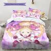 ReZero3 Pattern Bedding Quilt Set  Home Decoration  Gift (1 * duvet cover + 2 * pillowcase  without core)