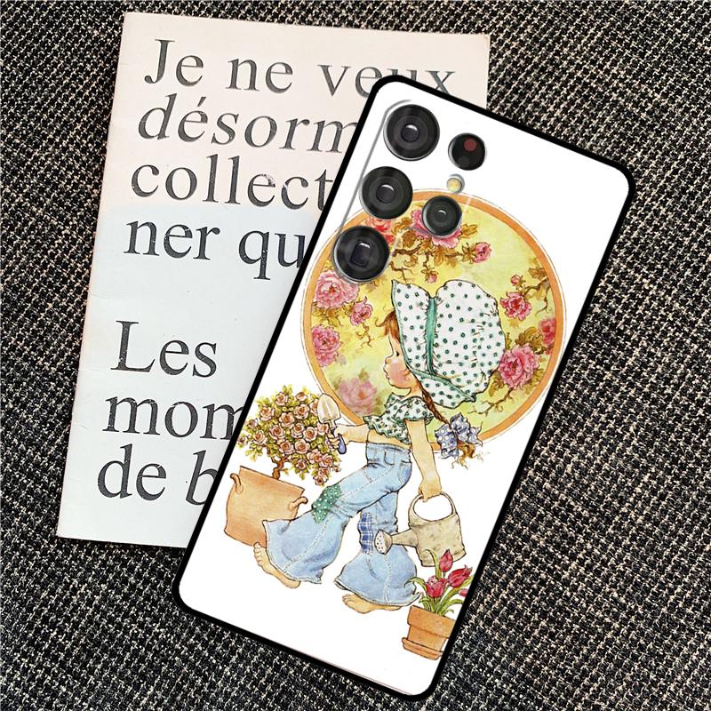 Чехол с рисунком Sarah Kay для Samsung Galaxy S21 S22 S23 S24 Ultra Note 20 Note 10 S8 S9 S10 Plus S20 FE