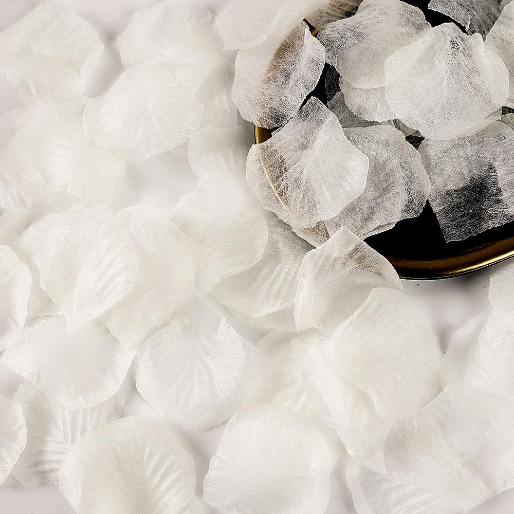 100pcs Colorful Love Romantic Warm Silk Rose Artificial Petals Wedding Party Pink Red Flower Favors Decoration Roses Supplies