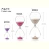 5/10/30/60 Minutes Time Hourglass Timer Home Decoration Glass Hourglass Ornaments Household Items Sand Timer Yellow Sand Timer