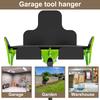 Wall Mounted Garden Trimmer Rack Heavy-duty Garage Power Tool Grass Trimmer Bracket Hanger Rack Stainless Steel Garage Organizer