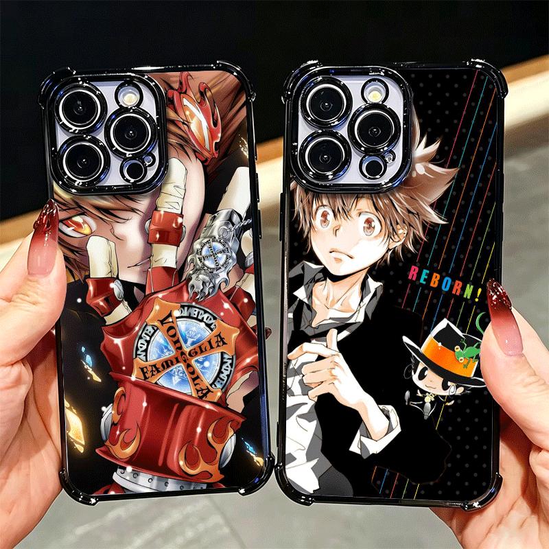 Мягкий чехол для телефона Katekyo Hitman Reborn для Xiaomi Poco X7 X8 Pro Max X6 X5 X3 F8 Ultra F7 M8 M7 M5S Redmi 15C 15A 15 14C 13C 12C