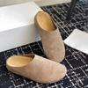 Ladies Shoes On Sale New Slingbacks Women's Slippers Spring Closed Toe Suede Solid Outdoor Casual Comfortable Plus Size Slippers
