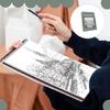Компактный Дружелюбные Материалы Блокнот для Эскизов Многоцелевая Книга для Рисования Прочный Переплет Эскизный Блокнот Гладкие Поверхности Художники Используют