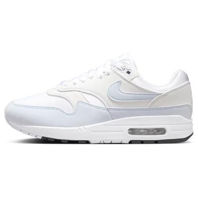 Air Max 1 Football Grey Женские кроссовки Белый платиновый оттенок Черный DZ2628-105