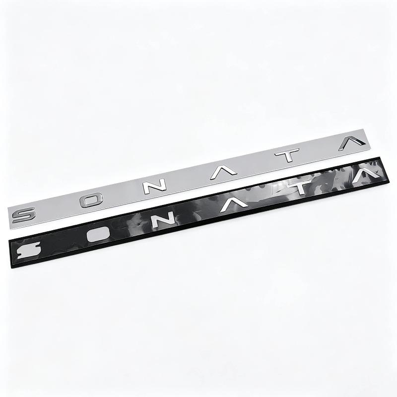 Applicable to the new Sonata car logo English SONATA car sticker modified letter label, tail label car label