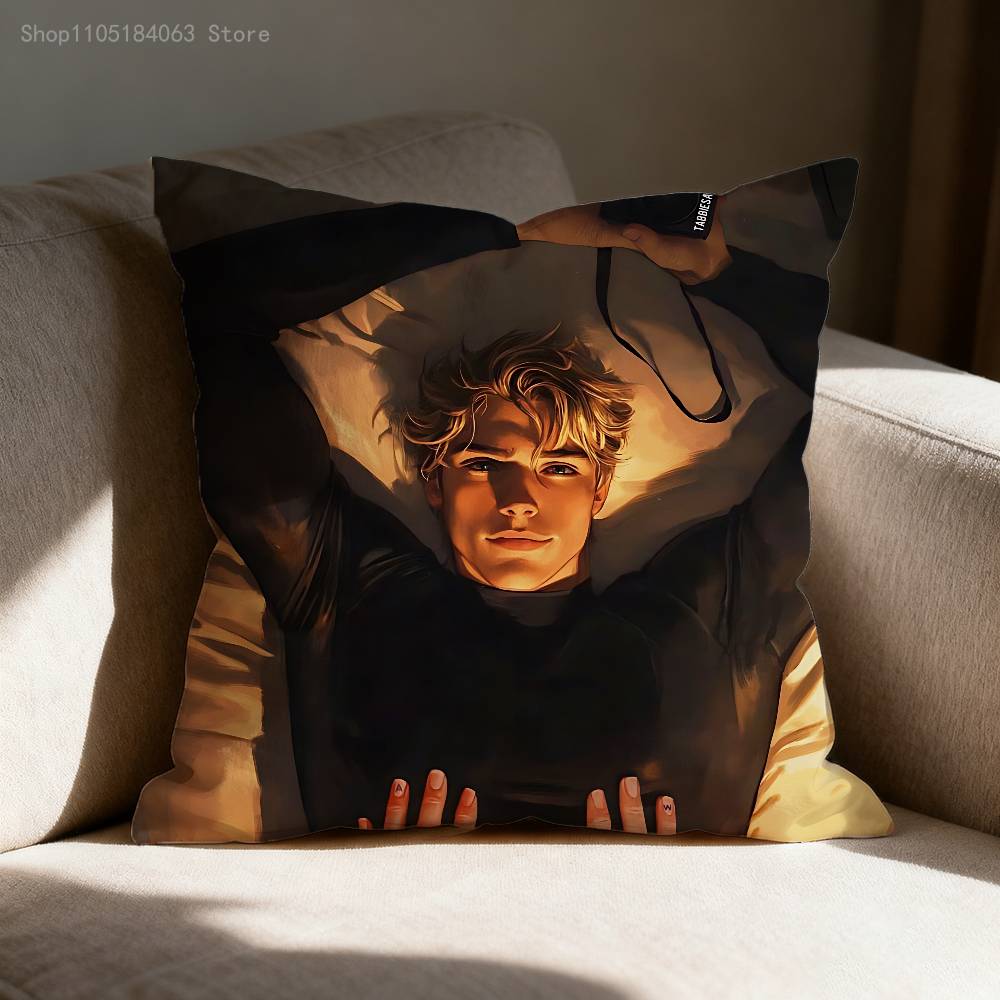 Aaron Warner S-Shatter Me Pillow Case For Sofa Decor Car Office Room Printing Cushion Cover Decorations And Protector