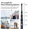 3-метровая невидимая селфи-палка для Insta360 X5/X4/Ace Pro 2, карбоновый удлинитель, ручка-пуля, монопод для DJI OSMO Gopro Hero