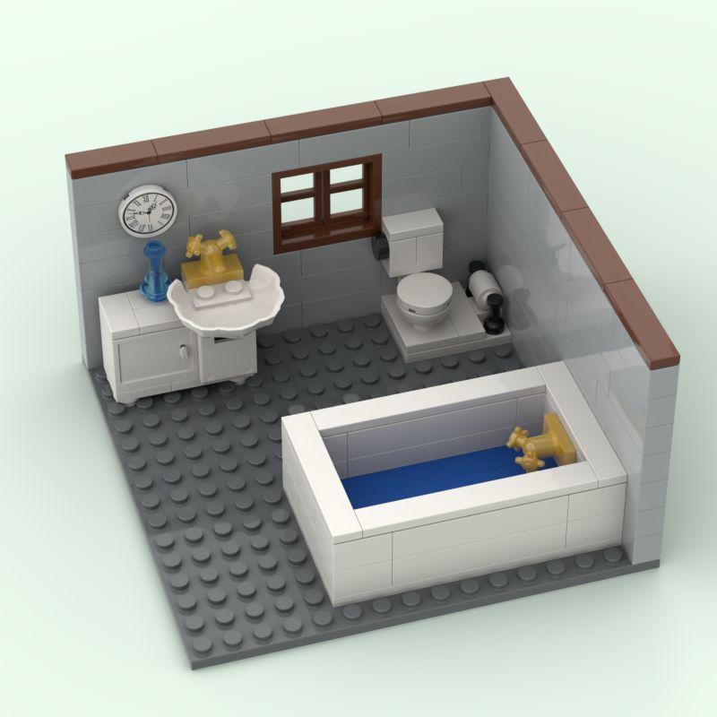 City House Building Blocks Toys For Children Boys Girl Diy Gifts Moc Bricks Bedroom Living Room Furniture Model Toy Gifts