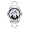 Jujutsu Kaisen Gojo Satoru Wristwatch Stainless Steel Watch Fashion Casual Lightweight Simple Dial Easy Read Unisex