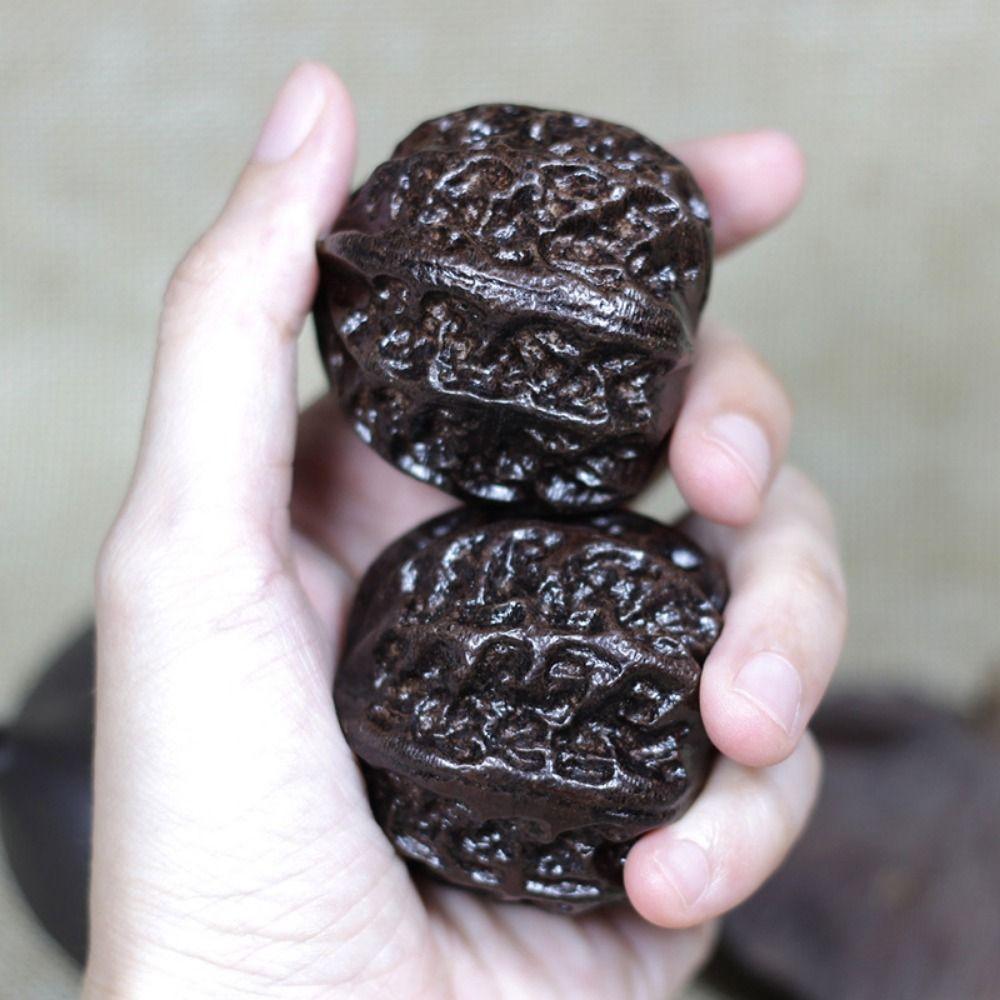 Массажный мяч из орехового дерева для рук, дуриан, агаровое дерево, фитнес-мячи для запястья и пальцев, упражнения