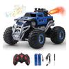 RC Car for Singing Toy 2 Rechargeable RC Remote Control Spray LED Fog Lamp Wireless RC Christmas Gift for Elementary School Junior High School 6 Years