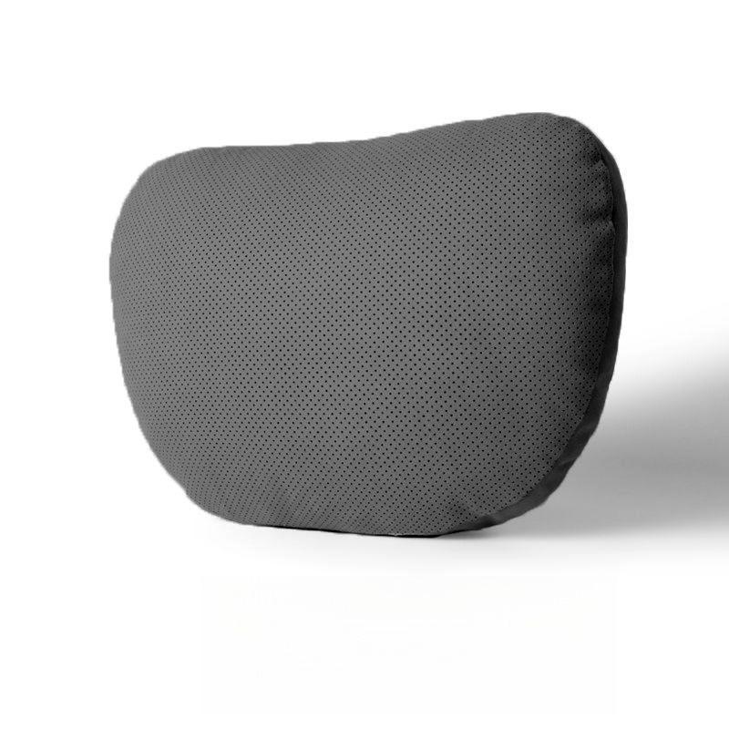 Suede Dupont Cotton Neck and Waist Support Pillow for Tesla and Mercedes-Benz S-Class Maybach
