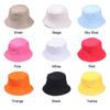 Summer Cotton Casual Sun Caps Bucket Hat Fisherman Cap Candy Color