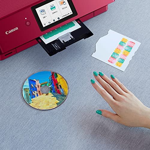 Принтер Canon A4 Струйный Многофункциональный Аппарат PIXUS TS8530 Красный Модель 2021 года Для Удаленной Работы 6 Цветов, Независимый Тип, Совместимые Чернила Серии BCI-330/331