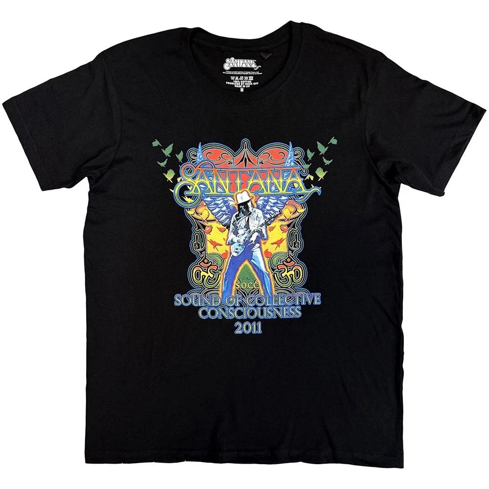 Santana Collective Consciousness Tour 11 Tshirt Unisexs