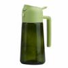 Hand-held Light-Blocking Oil Sprayer Dark Green Glass Kitchen Oil Bottle  Cooking Use