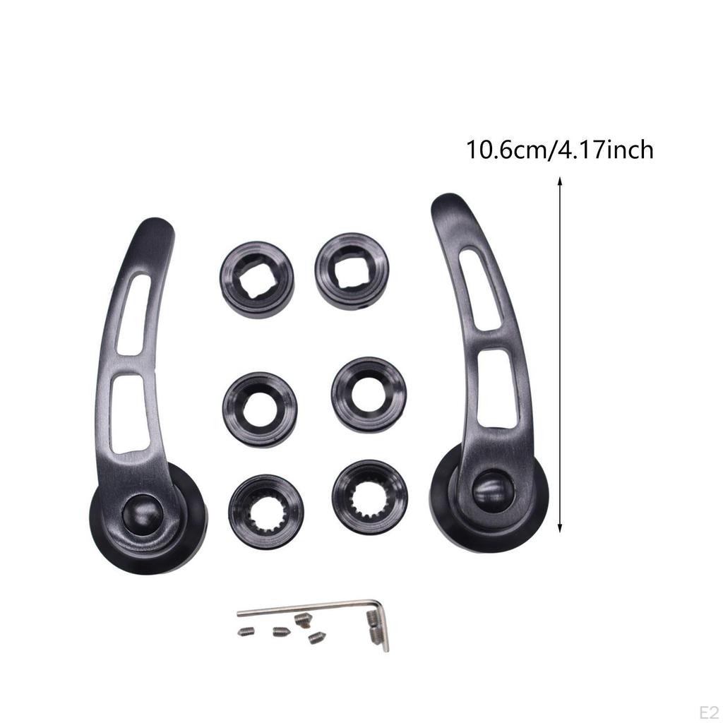 4 1/4" Комплект дверных ручек из алюминиевого сплава, автомобильные аксессуары, простая установка и прямая замена