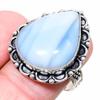 Кольцо с драгоценным камнем Owhyee Opal из стерлингового серебра 925 пробы, размер 9 f6P66