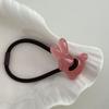 Dopamine texture texture three-dimensional rabbit hair loop tie hair rope coiled hair high elasticity cute playful women's new