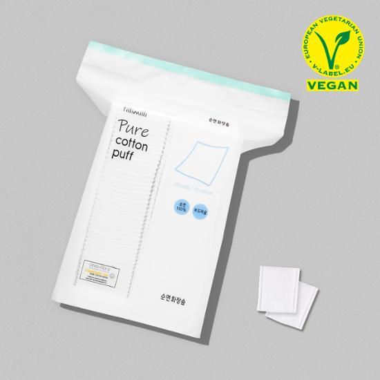 Filimili Cotton Cotton Pads 100P, Korean Cosmetics