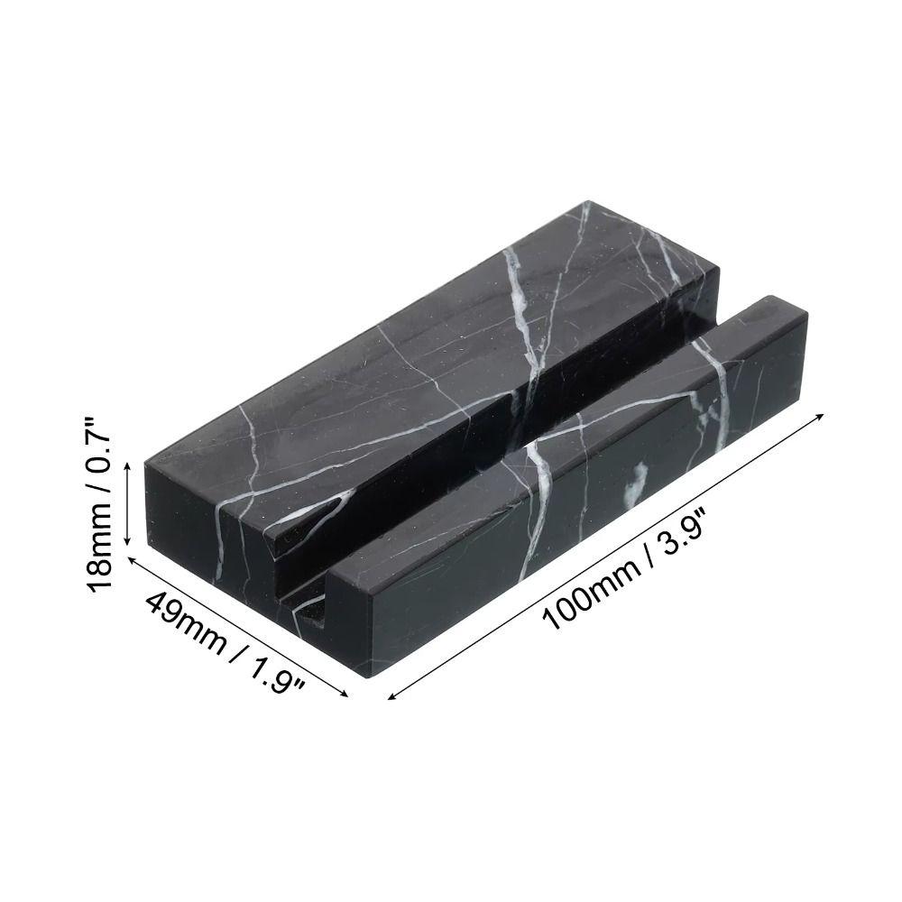Marble Mobile Phone Holder Thickened Card Stand Organizer Durable Business Card Holder Trade Shows